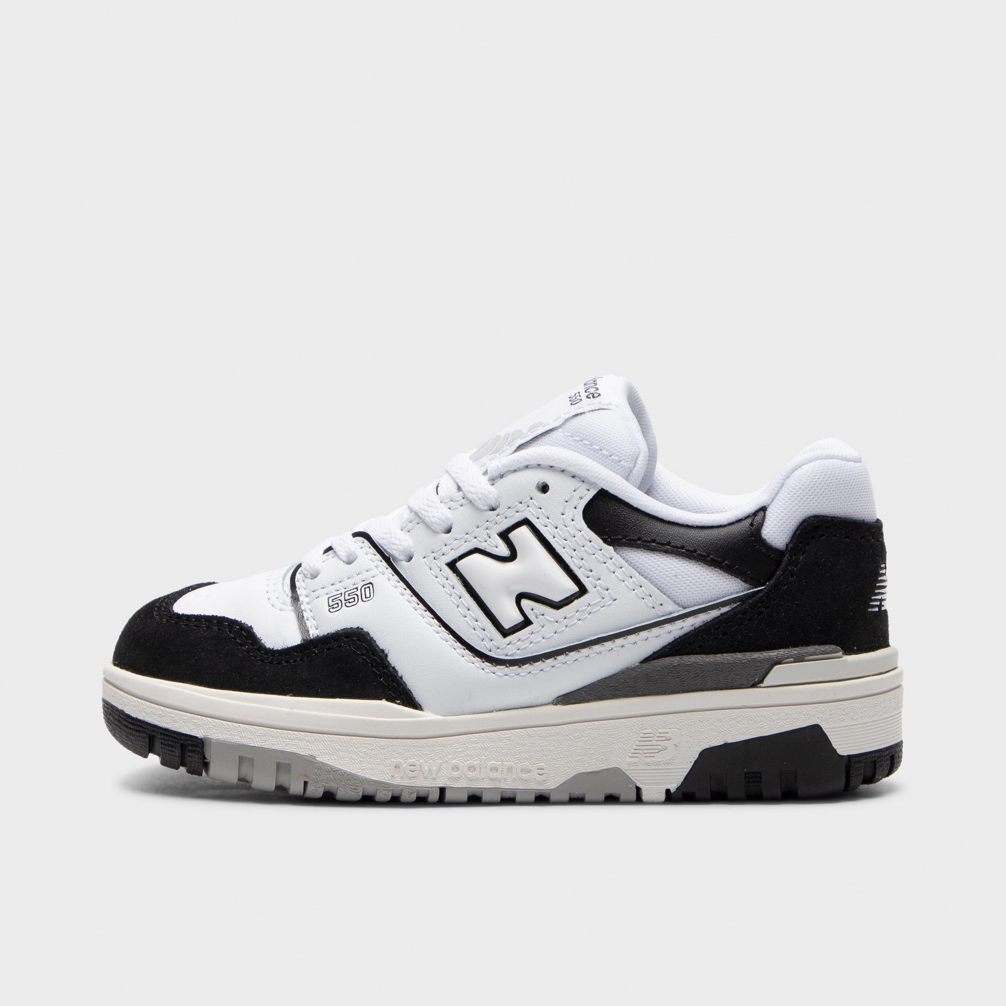 New Balance Childrens' PSB550CA White / Black
