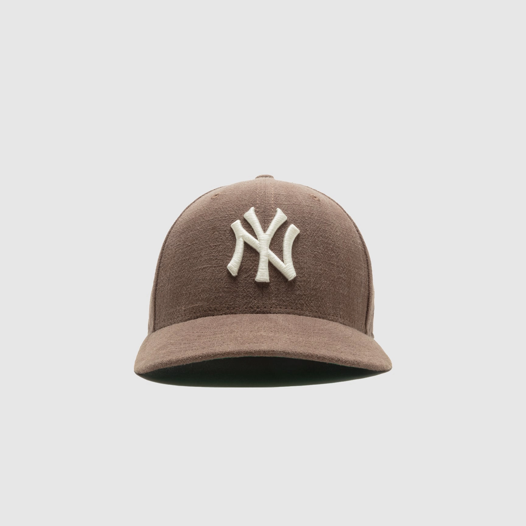 NEW YORK YANKEES 59FIFTY FITTED WALNUT LINEN