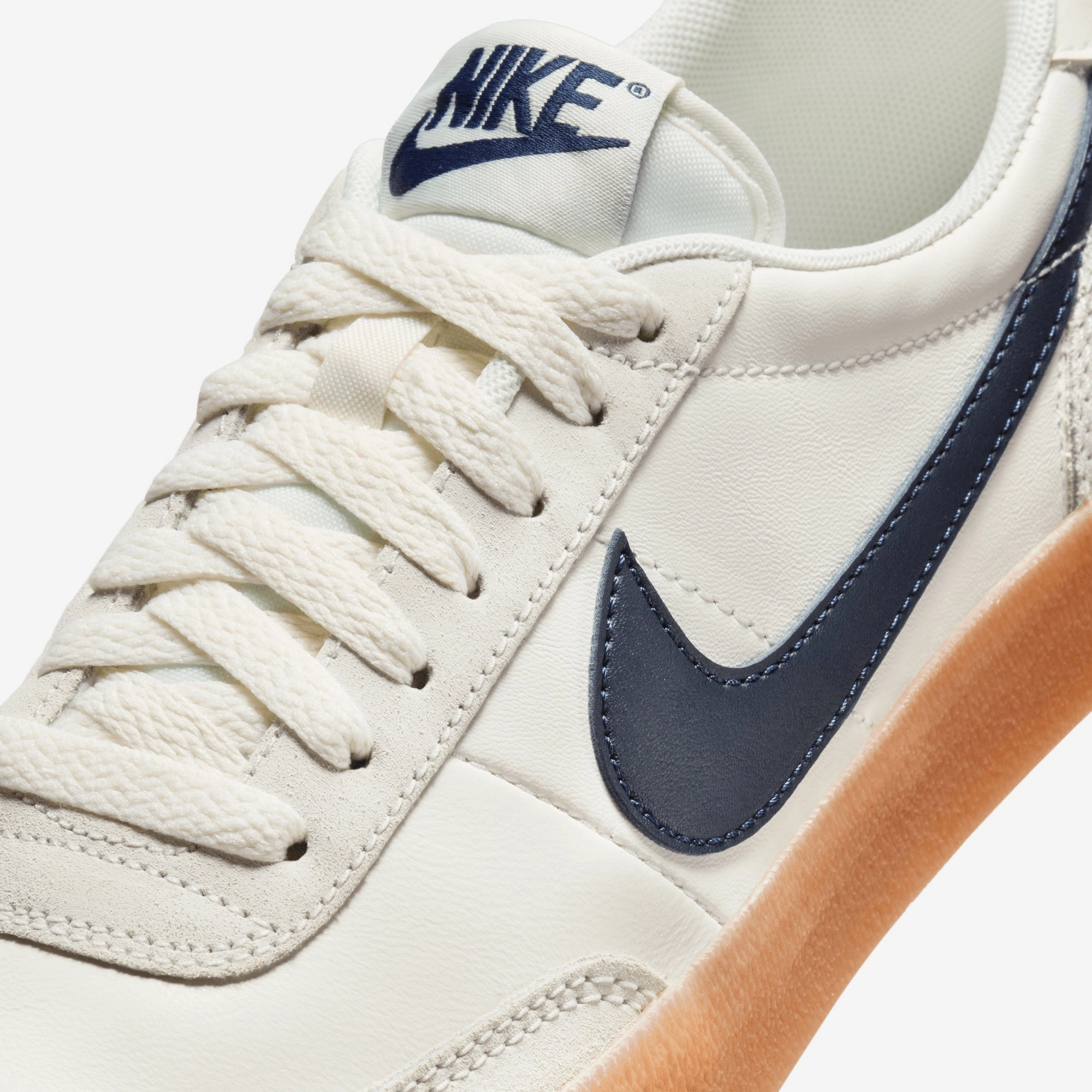 NIKE | KILLSHOT 2 { SAIL/MIDNIGHT NAVY-GUM YELLOW