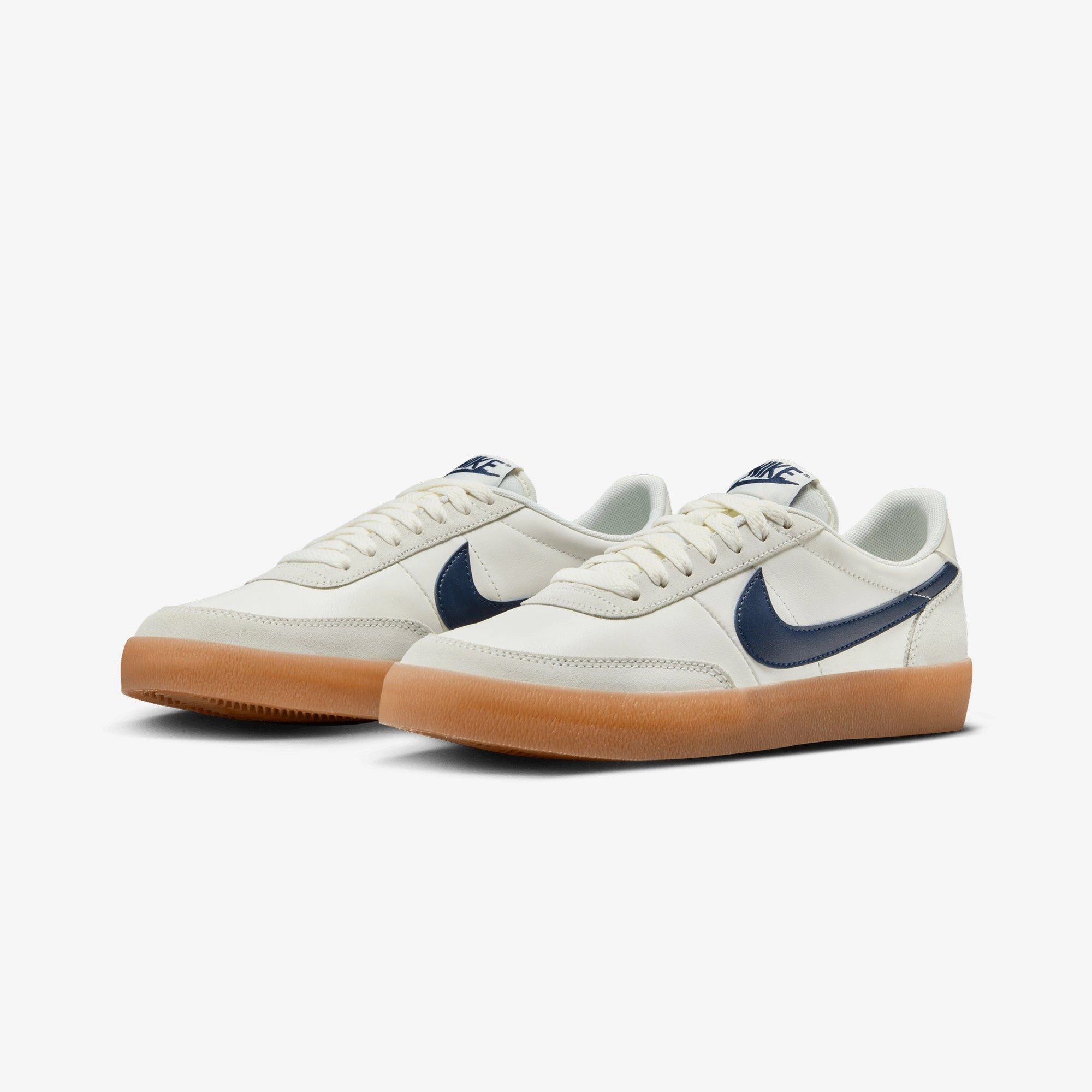 NIKE | KILLSHOT 2 { SAIL/MIDNIGHT NAVY-GUM YELLOW