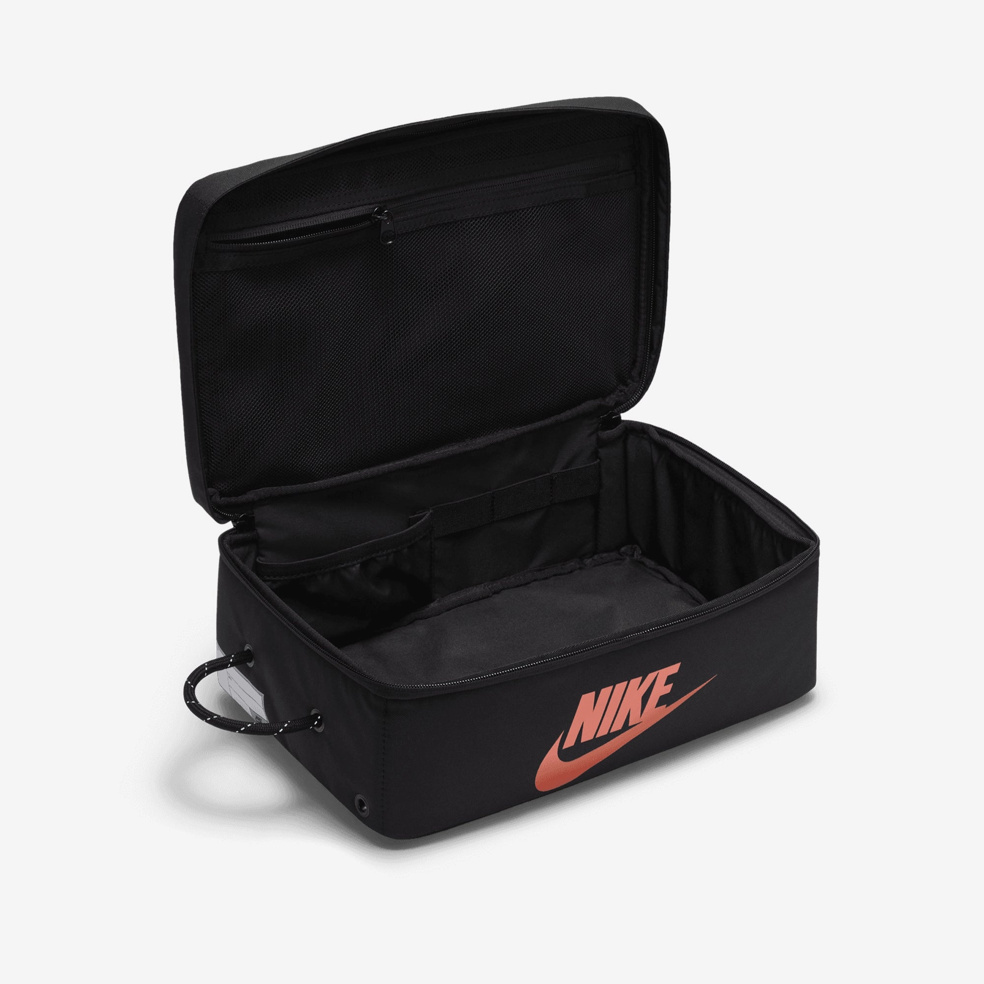 NIKE | SHOE BOX BAG { BLACK/BLACK/UNIVERSITY RED