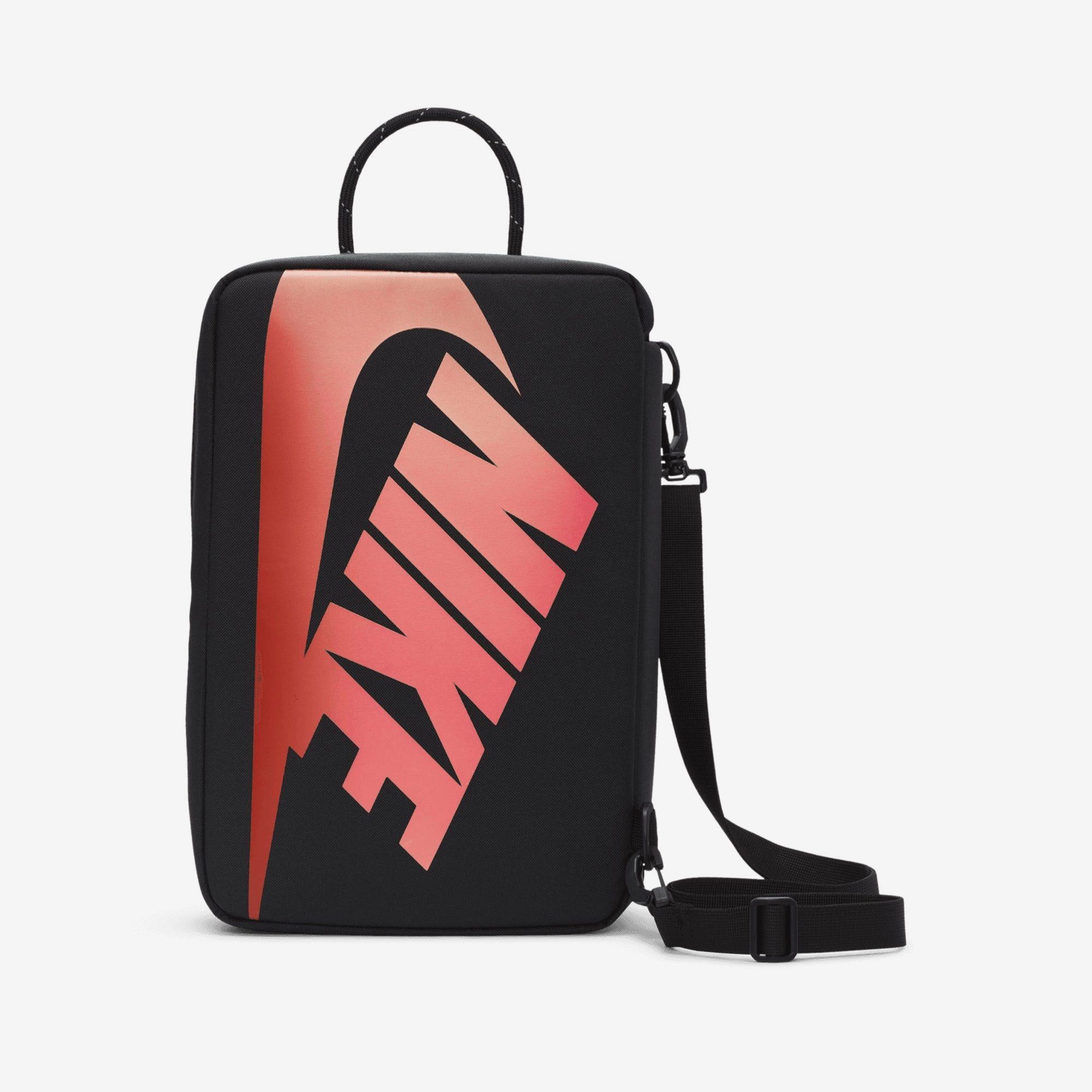 NIKE | SHOE BOX BAG { BLACK/BLACK/UNIVERSITY RED