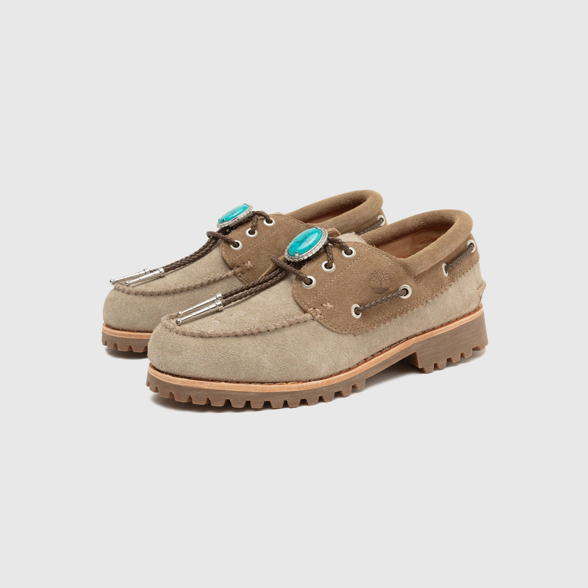 PACKER X 3-EYE LUG HANDSEWN BOAT SHOE SANTA FE