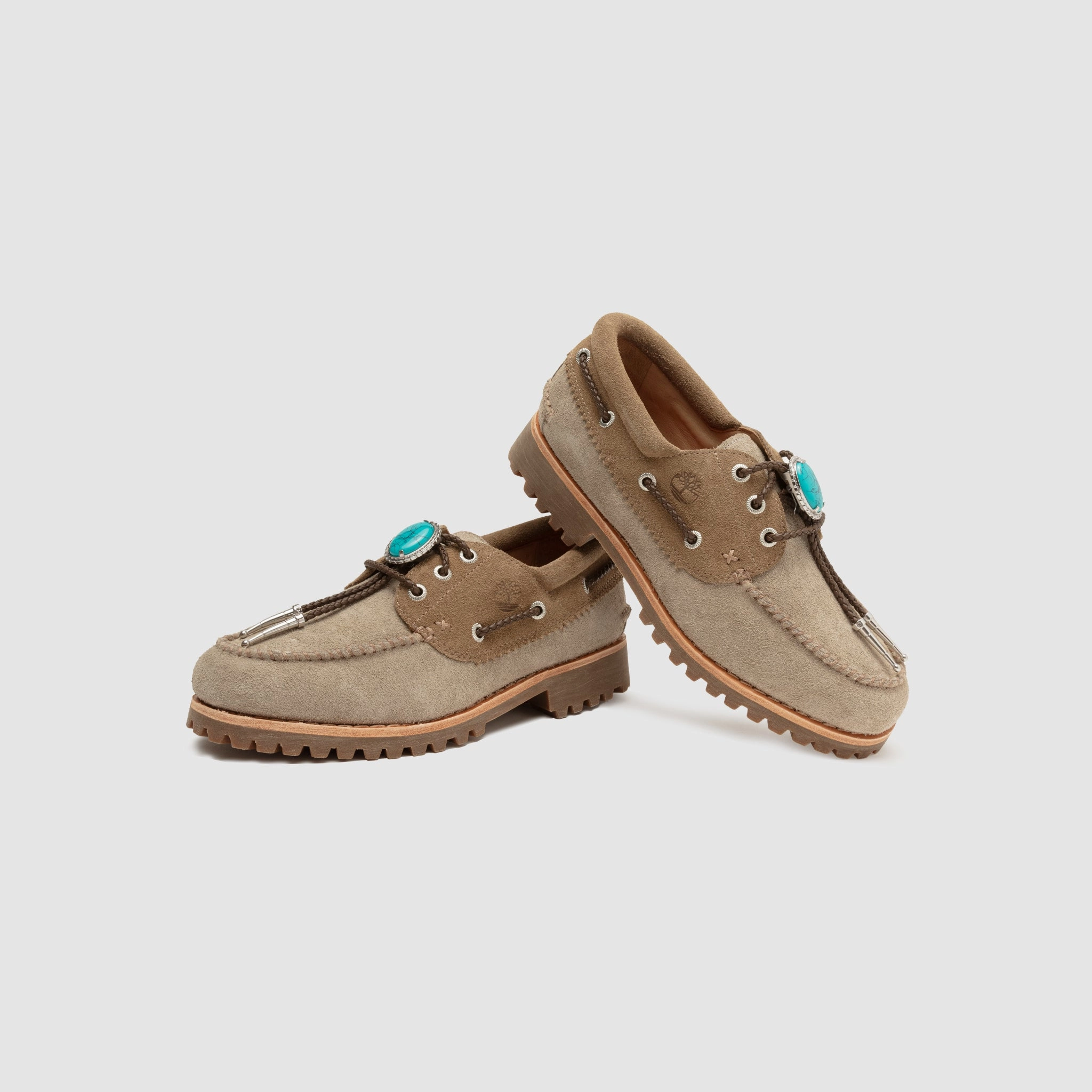 PACKER X 3-EYE LUG HANDSEWN BOAT SHOE SANTA FE