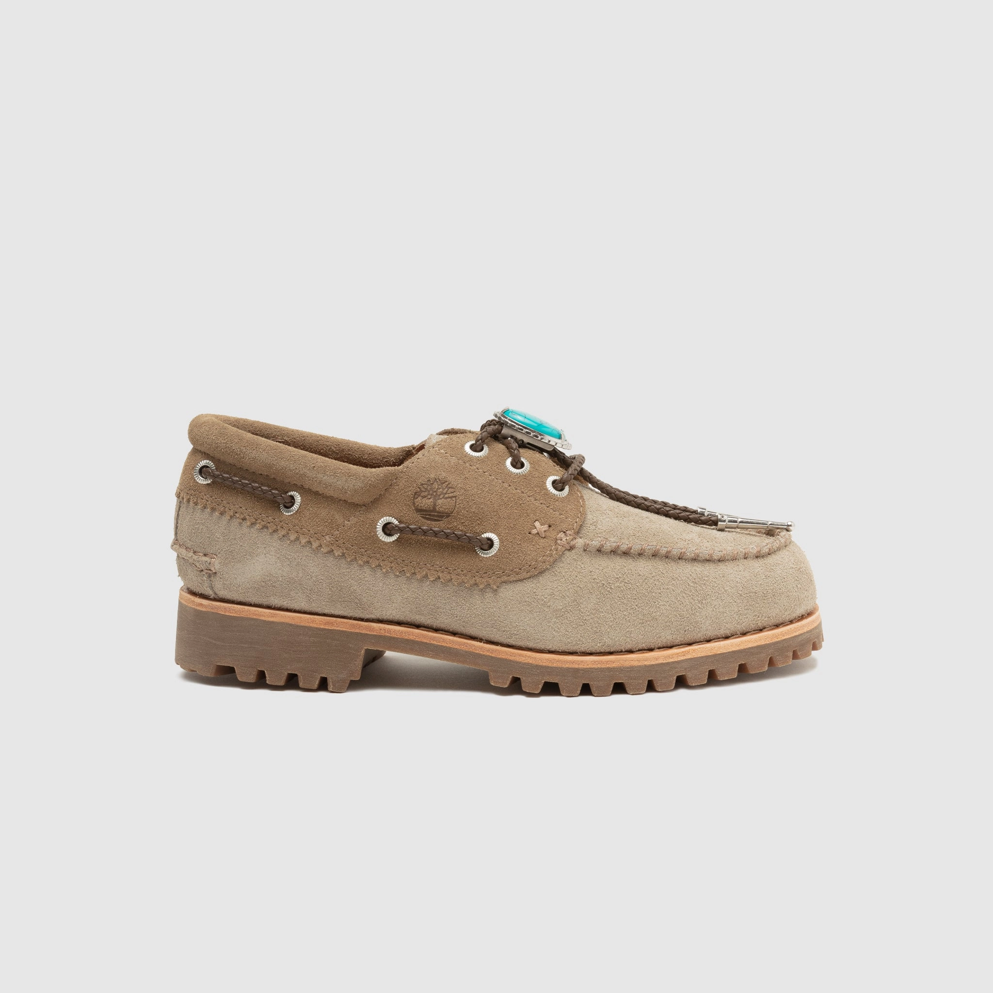 PACKER X 3-EYE LUG HANDSEWN BOAT SHOE SANTA FE