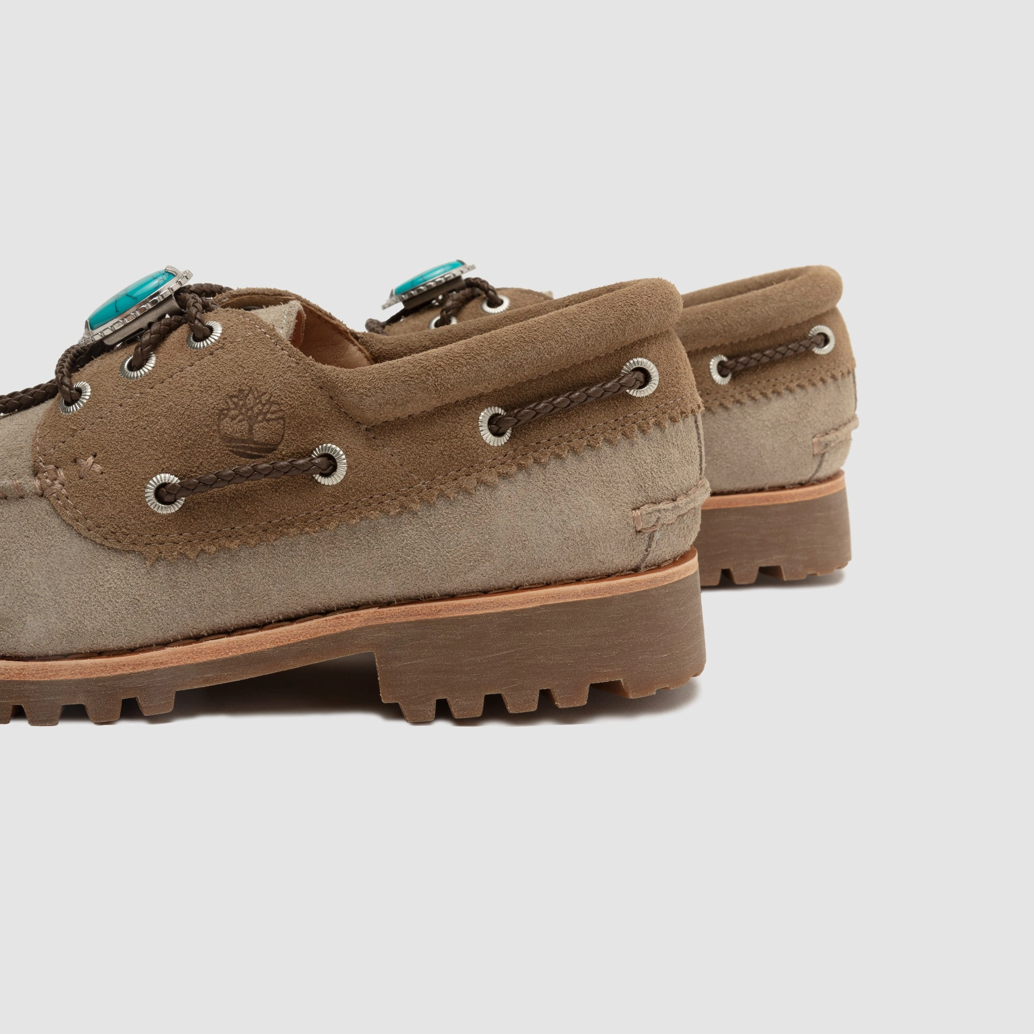 PACKER X 3-EYE LUG HANDSEWN BOAT SHOE SANTA FE