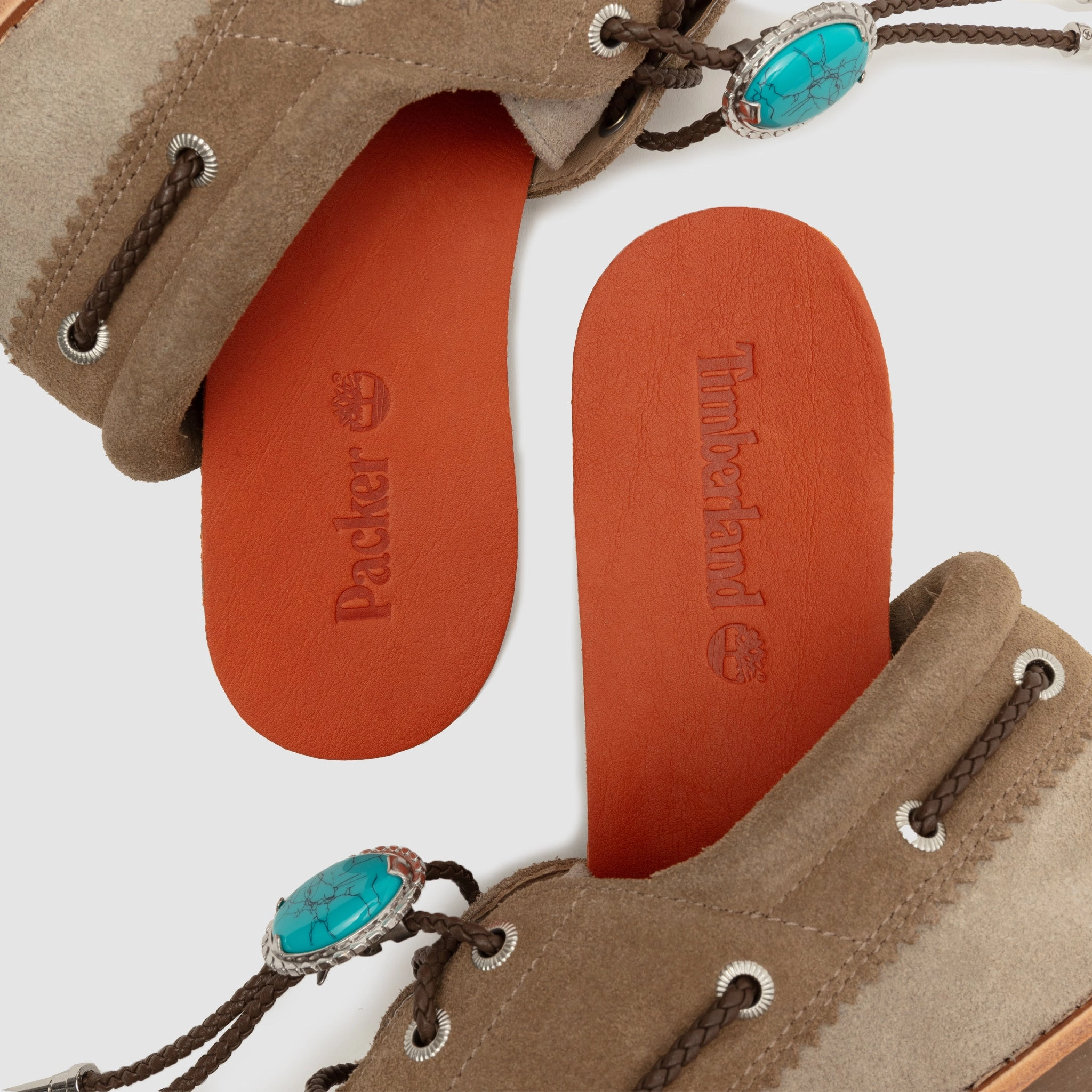 PACKER X 3-EYE LUG HANDSEWN BOAT SHOE SANTA FE