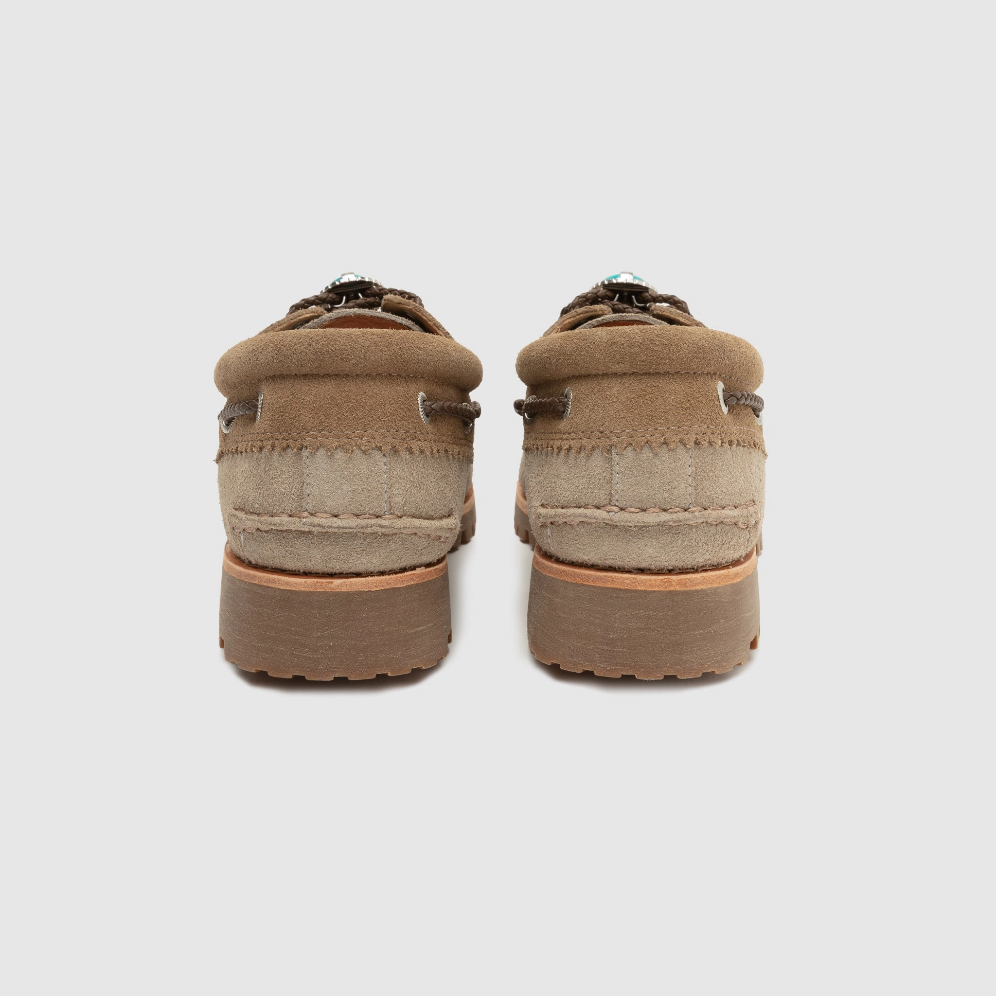 PACKER X 3-EYE LUG HANDSEWN BOAT SHOE SANTA FE
