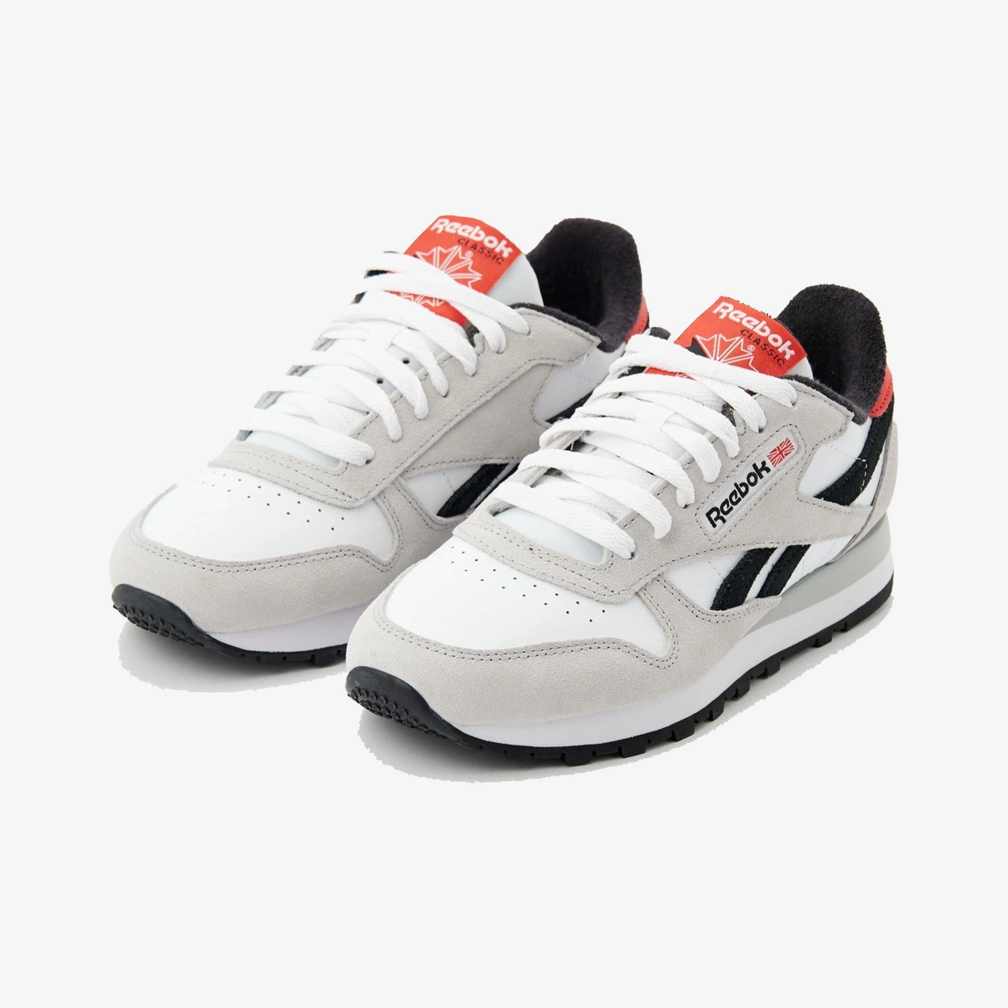 Reebok | CLASSIC LEATHER { WHITE/GREY
