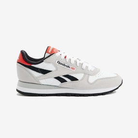 Reebok | CLASSIC LEATHER { WHITE/GREY