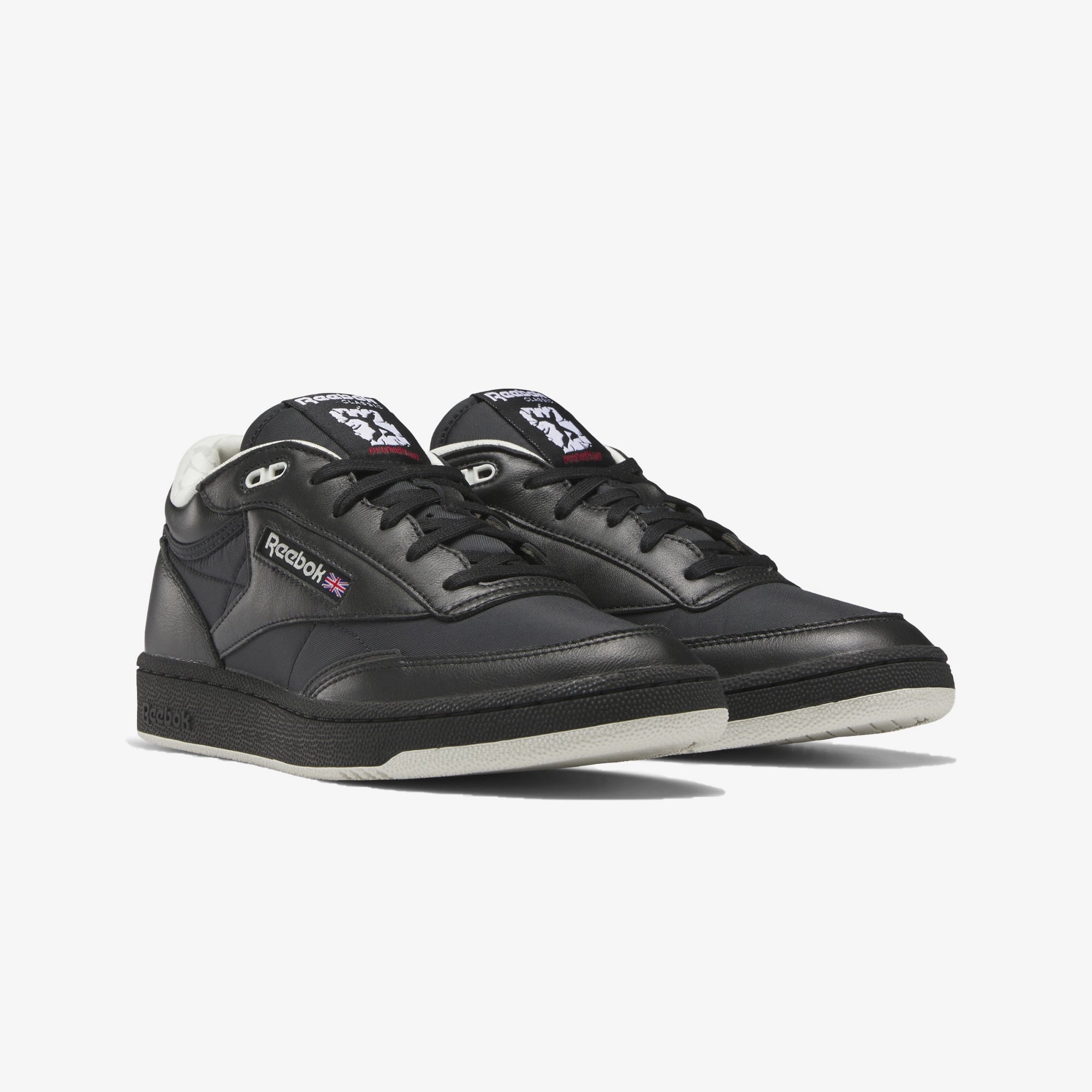 Reebok | CLUB C 85 MID II  { CORE BLACK