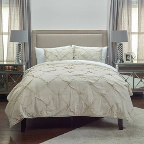 Rizzy BT1711 Carrington Stone Natural Bedding KING