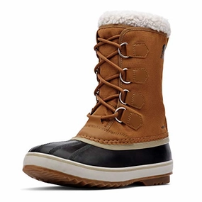 Sorel 1964 PAC NYLON WATERPROOF Schneestiefel für Herren. Braun (Camel Brown x Black). 42.5 EU
