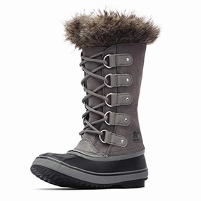 Sorel JOAN OF ARCTIC WATERPROOF Schneestiefel für Damen. Grau (Quarry x Black). 40 EU
