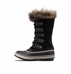 Sorel JOAN OF ARCTIC WATERPROOF Schneestiefel für Damen. Schwarz (Black x Quarry). 37.5 EU