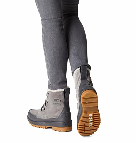 Sorel Torino 2 Waterproof wasserdichte Winterstiefel für Damen. Grau Quarry. 37 EU