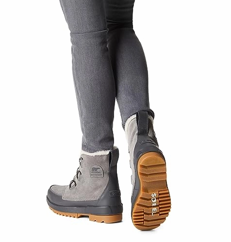 Sorel Torino 2 Waterproof wasserdichte Winterstiefel für Damen. Grau Quarry. 37 EU