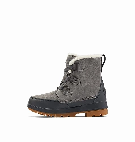 Sorel Torino 2 Waterproof wasserdichte Winterstiefel für Damen. Grau Quarry. 38 EU