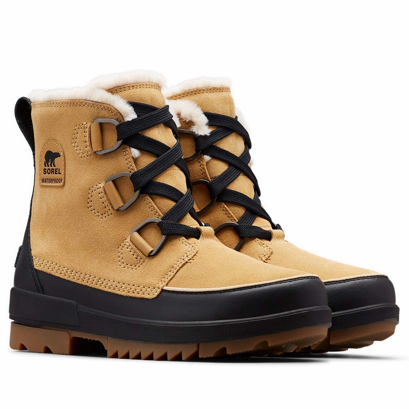 Sorel Torino 2 Waterproof wasserdichte Winterstiefel für Damen. Grün Curry. 37 EU