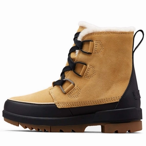 Sorel Torino 2 Waterproof wasserdichte Winterstiefel für Damen. Grün Curry. 37 EU