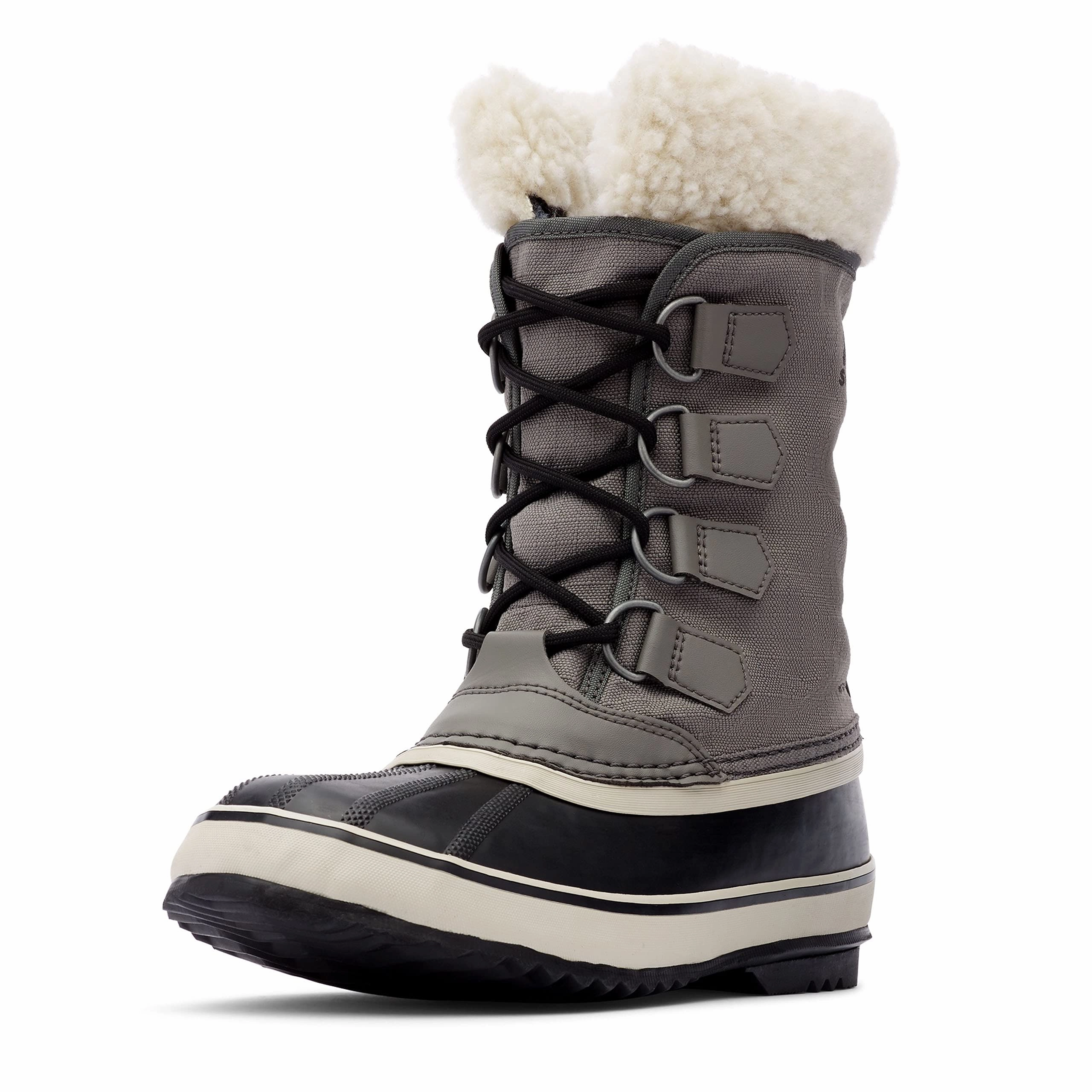 Sorel WINTER CARNIVAL WATERPROOF Schneestiefel für Damen. Grau (Quarry x Black). 38.5 EU