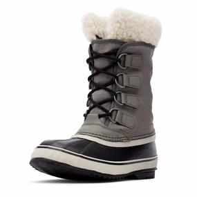 Sorel WINTER CARNIVAL WATERPROOF Schneestiefel für Damen. Grau (Quarry x Black). 38.5 EU