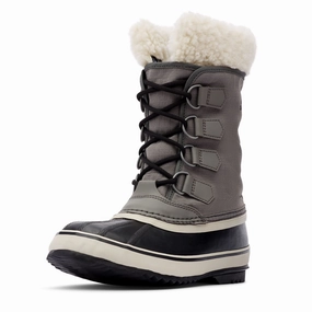 Sorel WINTER CARNIVAL WATERPROOF Schneestiefel für Damen. Grau (Quarry x Black). 41 EU