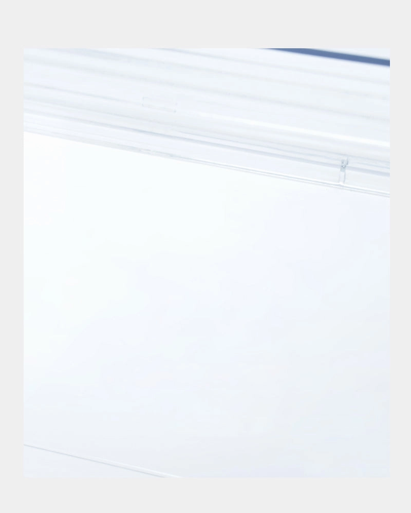 SSS ESSENTIALS ULTRA CLEAR SNEAKER DISPLAY CRATE (SIDE OPENING)