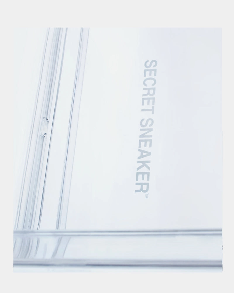 SSS ESSENTIALS ULTRA CLEAR SNEAKER DISPLAY CRATE (SIDE OPENING)