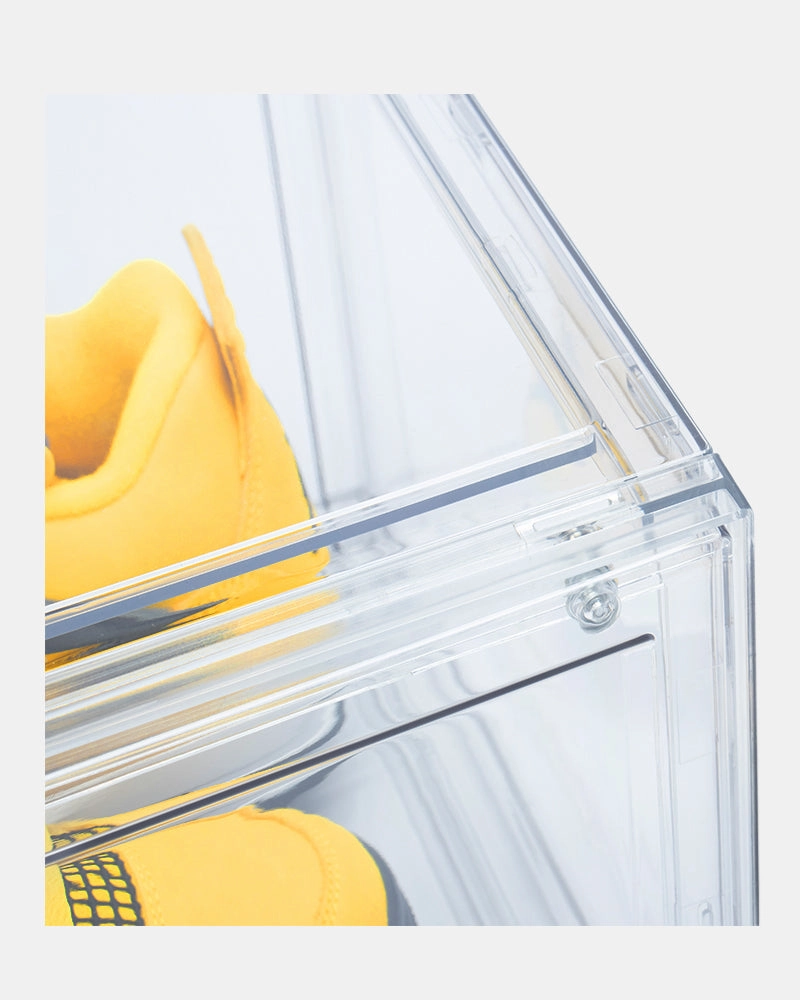 SSS ESSENTIALS ULTRA CLEAR SNEAKER DISPLAY CRATE (SIDE OPENING)