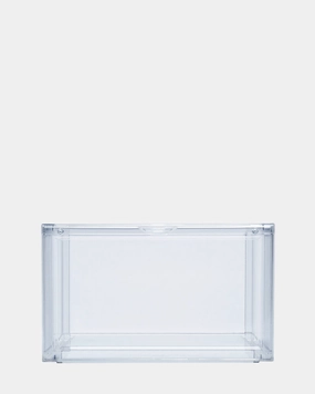SSS ESSENTIALS ULTRA CLEAR SNEAKER DISPLAY CRATE (SIDE OPENING)