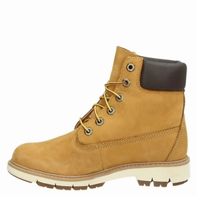 Timberland Damen Lucia Way 6 Inch Waterproof Stiefel. Beige (Wheat Waterbuck 231). 38 EU