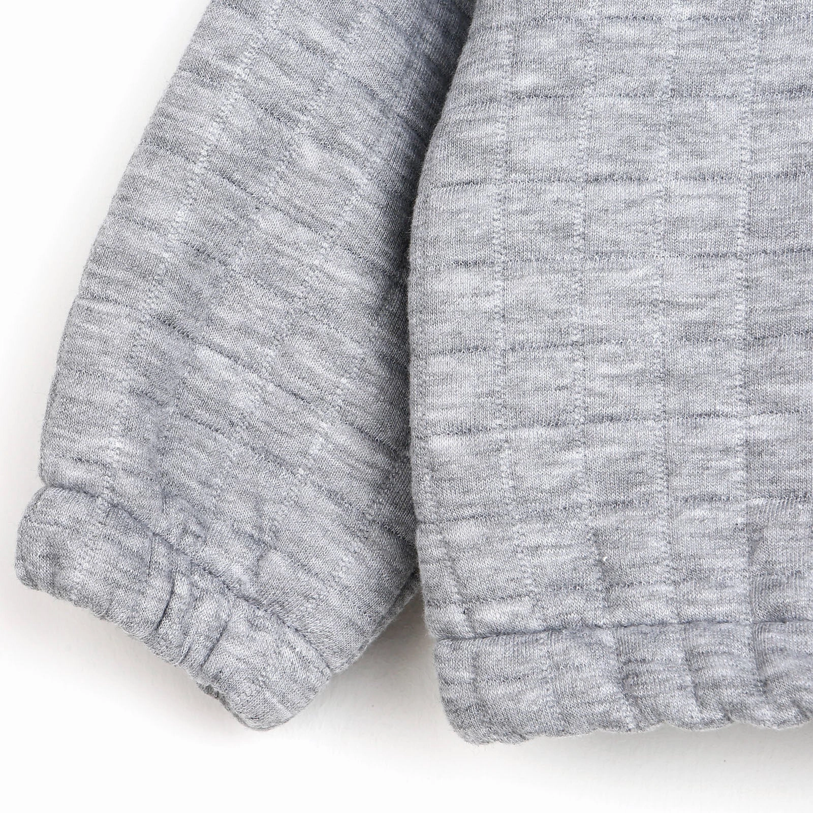 Tuffy Sweatshirt- Footless Bottom - Grey Melange