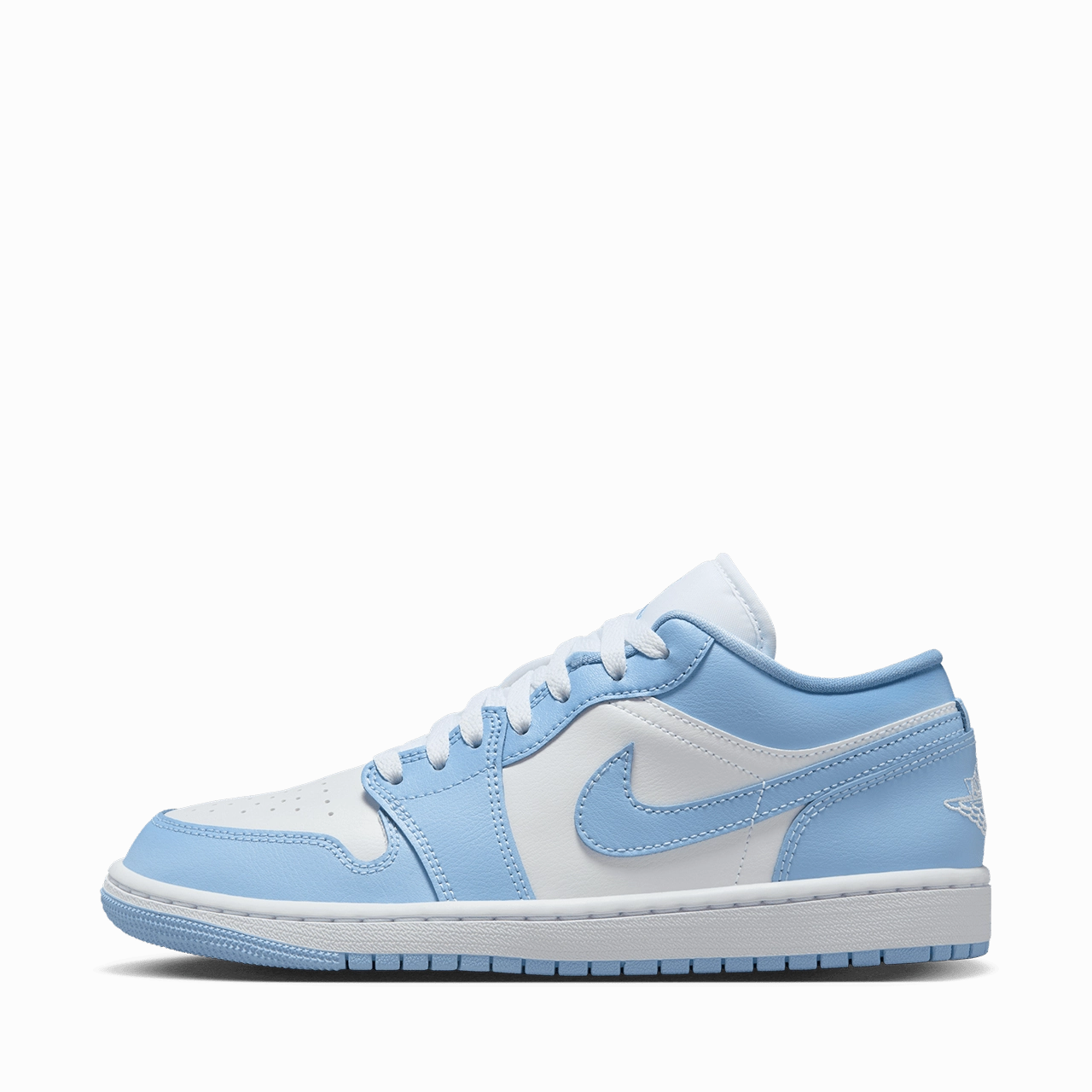 Wmns Air Jordan 1 Low 'White/Aluminum'