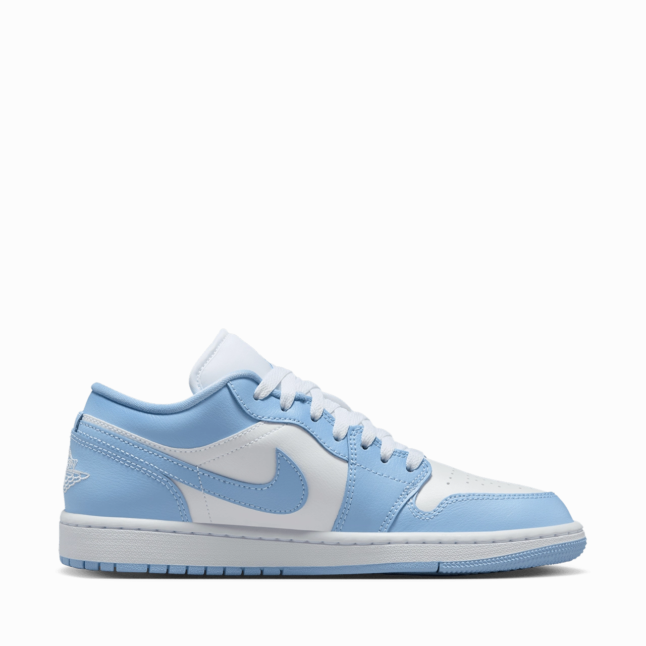 Wmns Air Jordan 1 Low 'White/Aluminum'