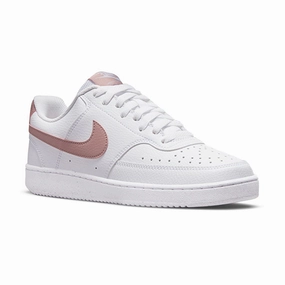 Women's Court Vision Low Next Nature White/Pink Oxford