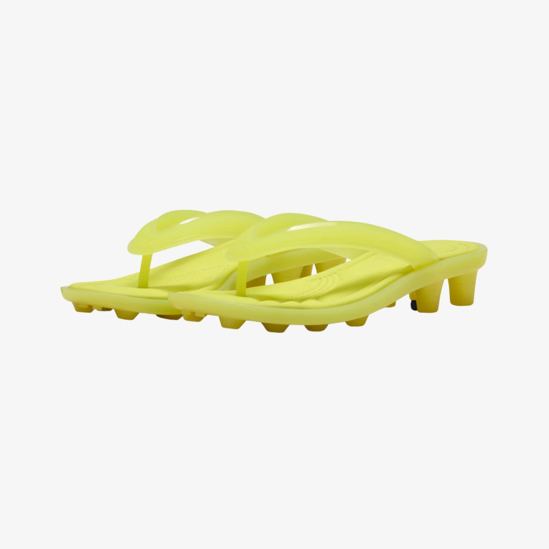 womens puma x fenty cat cleat jelly (lime sheen)