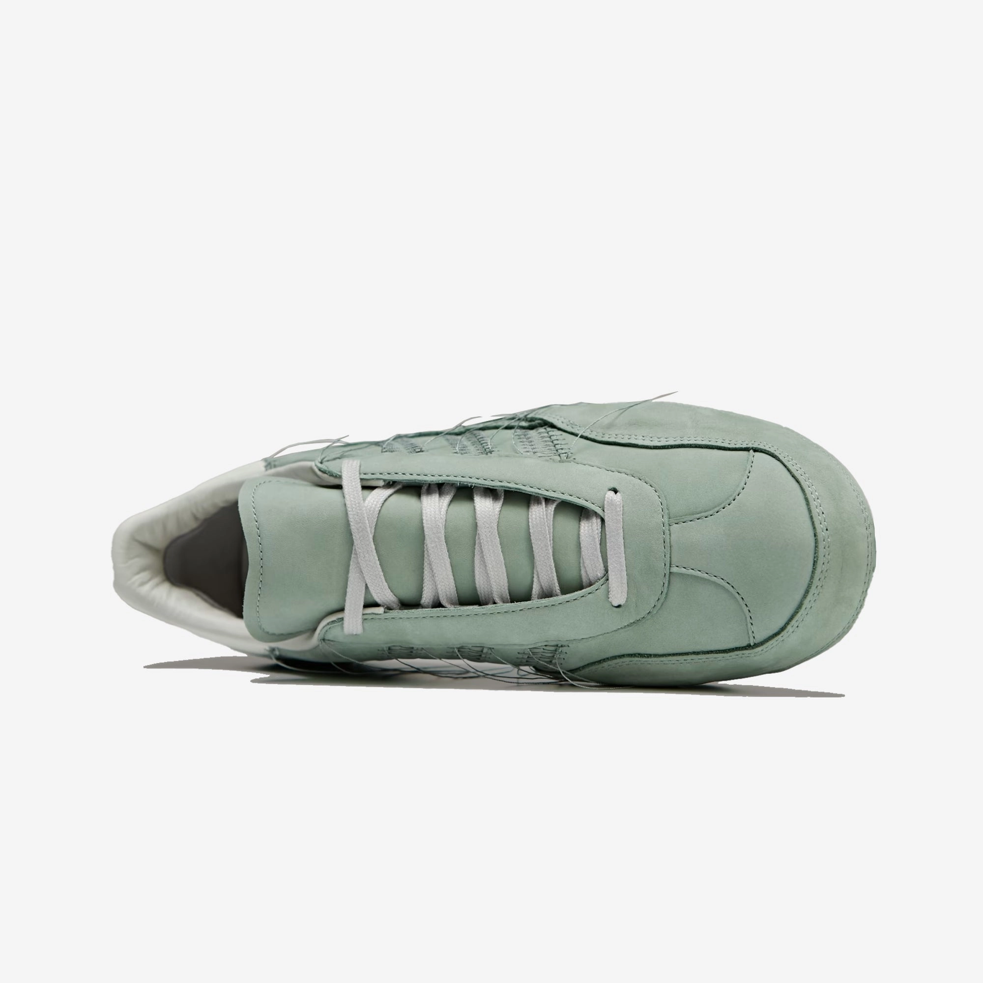 Y-3 | GAZELLE { SILVER GREEN/ OFF WHITE /LIGHT BROWN